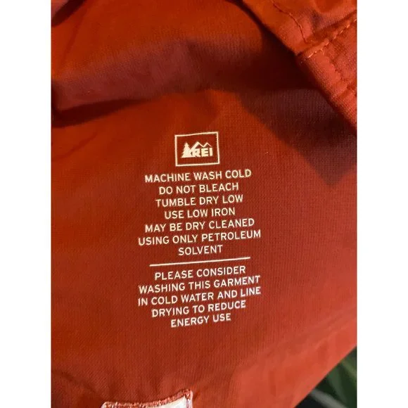 REI Mens‎ orange 2XL fishing hiking shirt - Picture 10 of 11